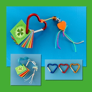 De complimenten-hanger Hartje